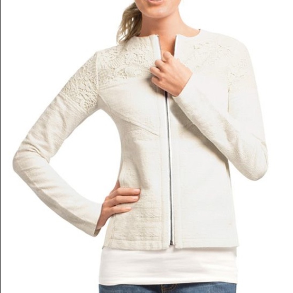 CAbi White Occasion Jacket